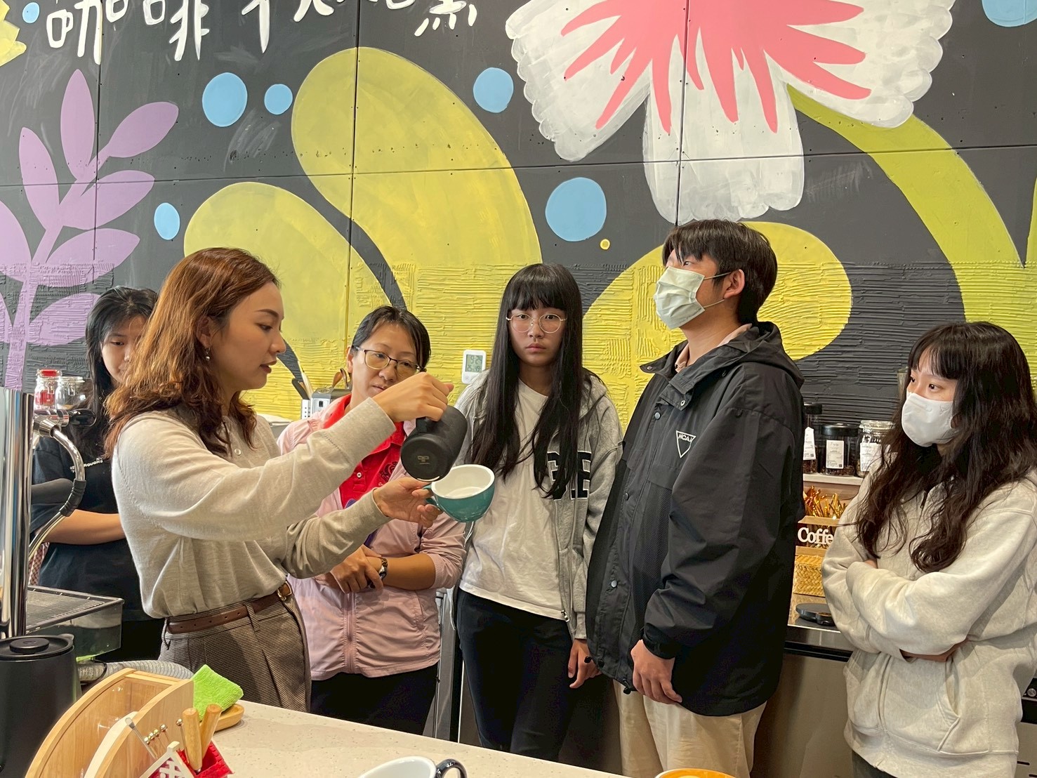 咖啡微醺工作室許湘鈞老師辦理工作坊